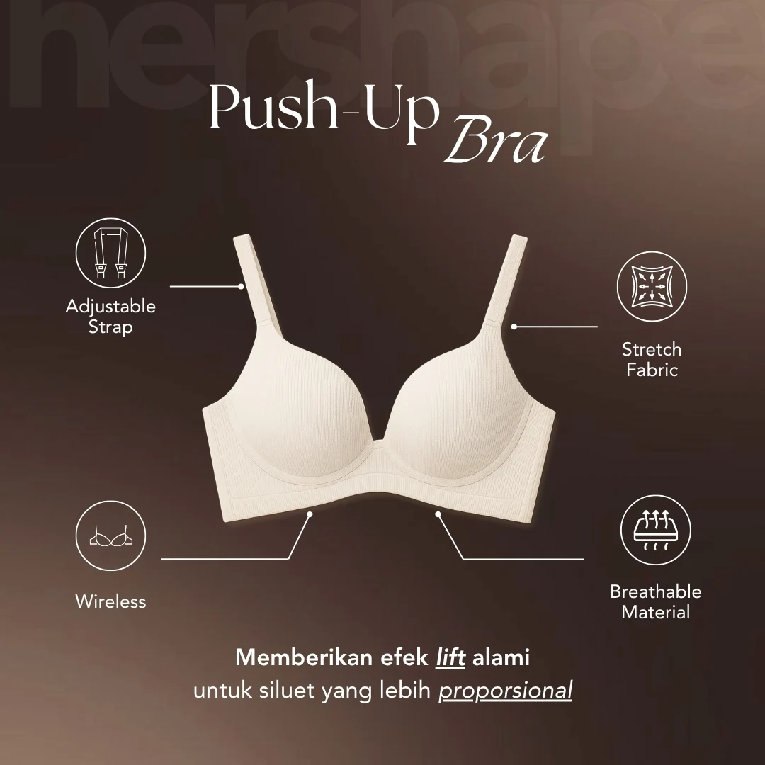 Hershape Push-up Bra Bundling 2 pcs-2